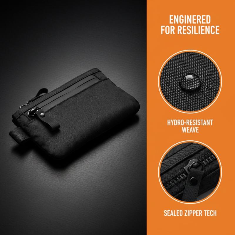 Edc Carry Card - Taktik Su Geçirmez Küçük Bozuk Para