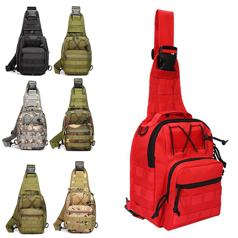 Edc Carry Pack - Çok Yönlü Taktik Göğüs Çantası Erkekler
