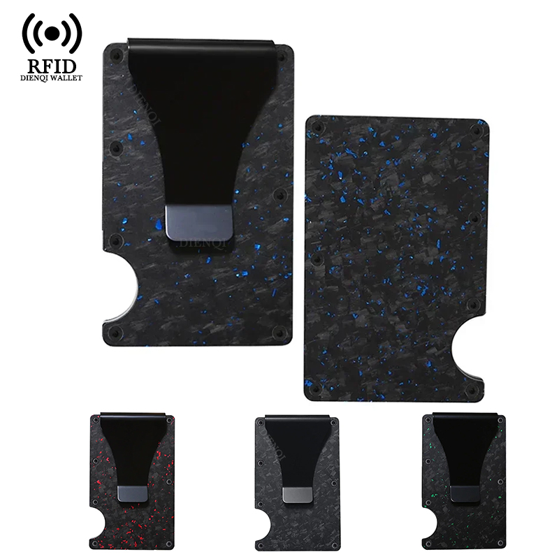 Edc Carry Card - Erkek RFID Engelleme Cüzdanı Metal Kart
