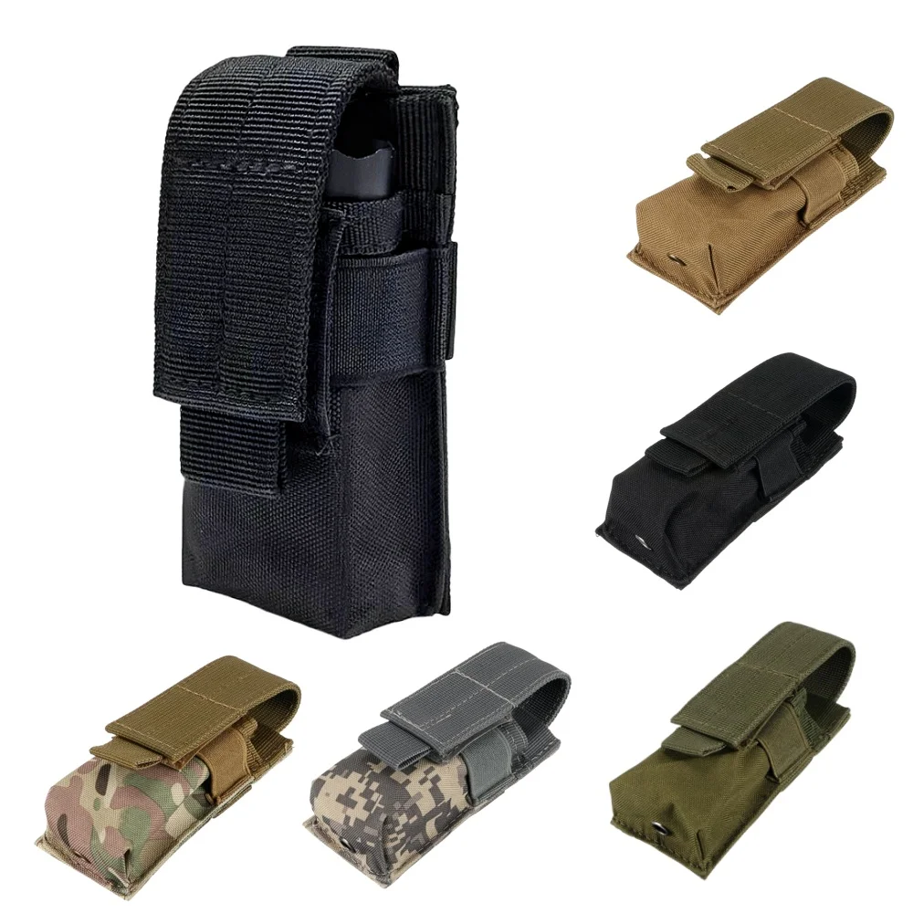Edc Carry Fanny Pack - Molle Taktik M5 El Feneri Kılıfı